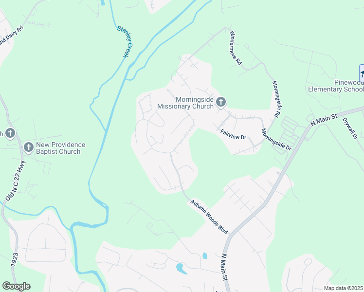 map of restaurants, bars, coffee shops, grocery stores, and more near 109 Ashton Bluff Circle in Mount Holly