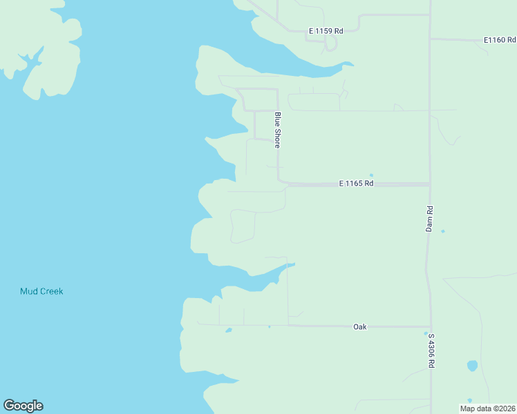 map of restaurants, bars, coffee shops, grocery stores, and more near 429805 East 1164 Drive in Porum