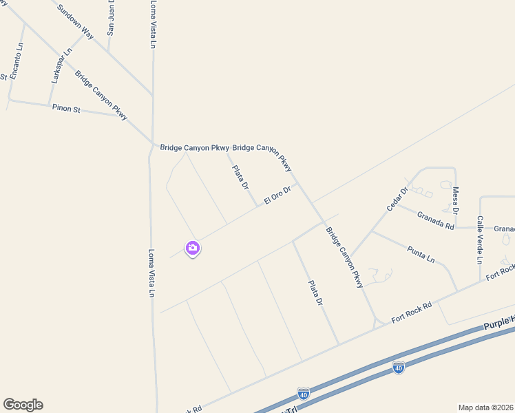 map of restaurants, bars, coffee shops, grocery stores, and more near 27665 El Oro Drive in Seligman