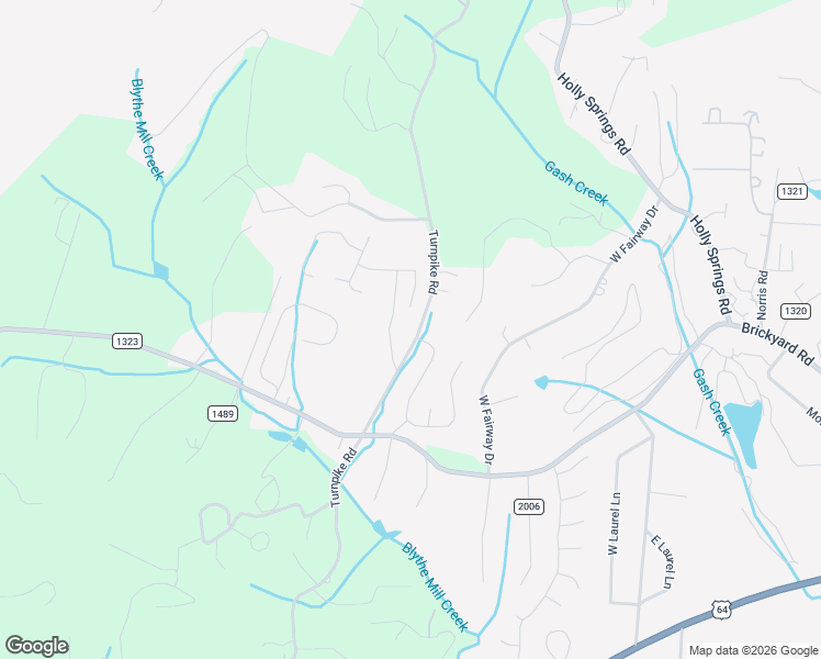 map of restaurants, bars, coffee shops, grocery stores, and more near 137 East Sunset Ridge Drive in Etowah