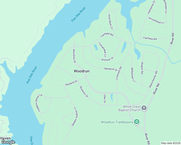 map of restaurants, bars, coffee shops, grocery stores, and more near 117 Dellwood Court in Mount Gilead