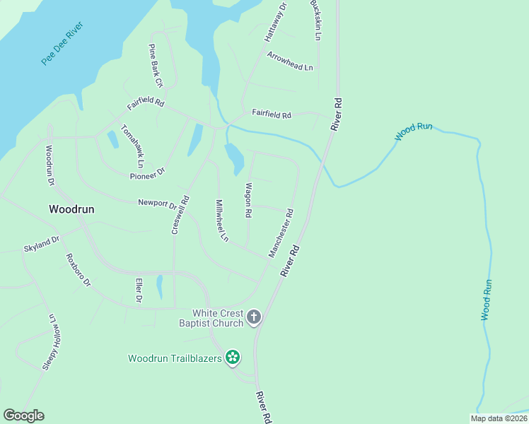 map of restaurants, bars, coffee shops, grocery stores, and more near 139 Possum Road in Mount Gilead
