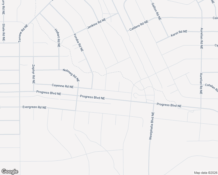 map of restaurants, bars, coffee shops, grocery stores, and more near Woden Road Northeast in Rio Rancho