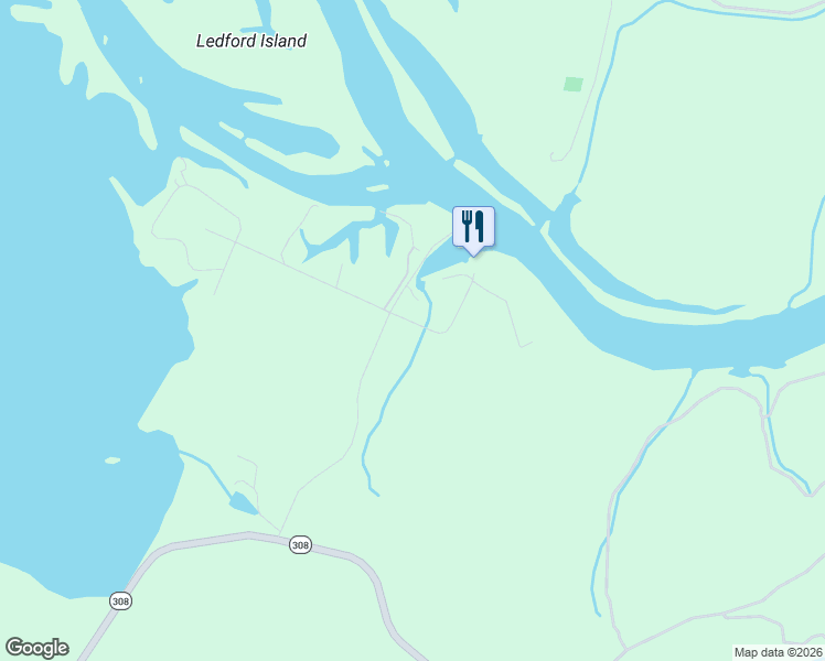 map of restaurants, bars, coffee shops, grocery stores, and more near 250 Marina Drive Northwest in Charleston