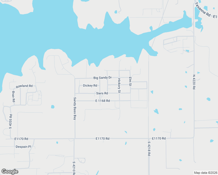 map of restaurants, bars, coffee shops, grocery stores, and more near 671 RR 4 in Eufaula