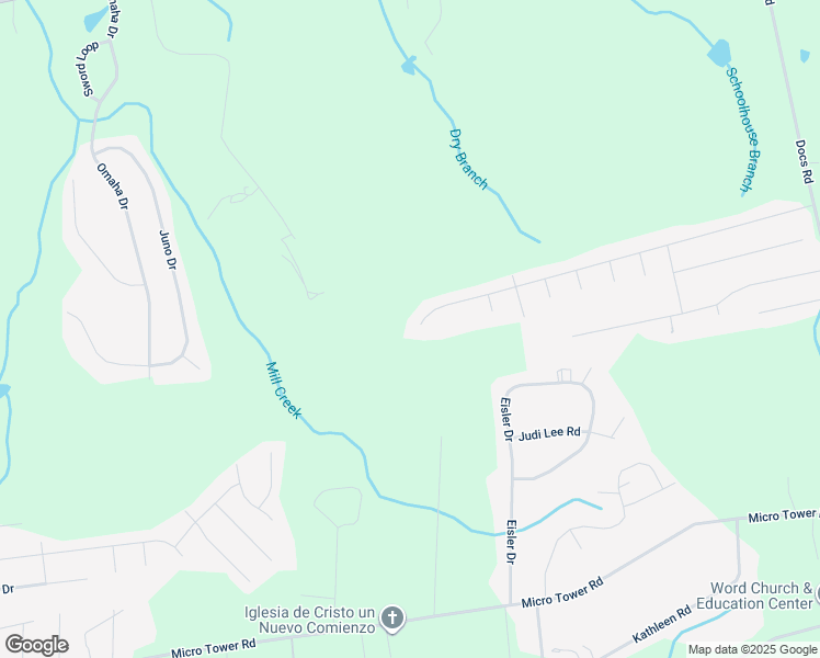 map of restaurants, bars, coffee shops, grocery stores, and more near 930 Kentucky Derby Lane in Lillington