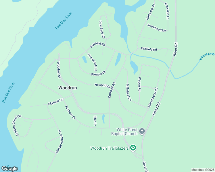 map of restaurants, bars, coffee shops, grocery stores, and more near 390 Newport Drive in Mount Gilead