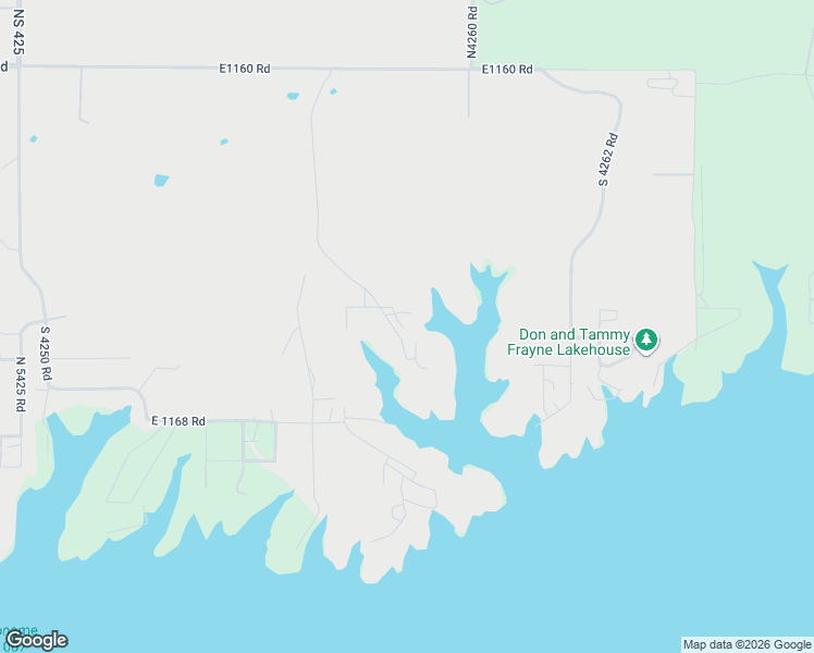 map of restaurants, bars, coffee shops, grocery stores, and more near 116617 South 4256 Road in Checotah