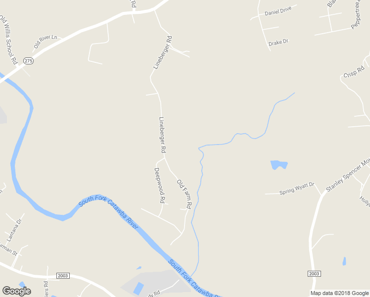 map of restaurants, bars, coffee shops, grocery stores, and more near 5261 Lineberger Road in Stanley