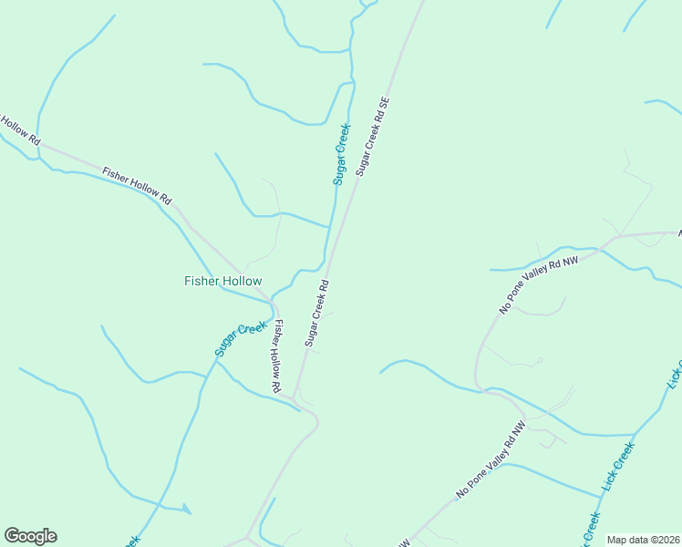 map of restaurants, bars, coffee shops, grocery stores, and more near 2051 Sugar Creek Road Southeast in Georgetown