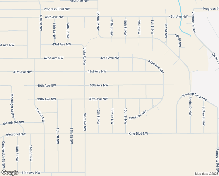 map of restaurants, bars, coffee shops, grocery stores, and more near 39th Avenue Northwest in Rio Rancho