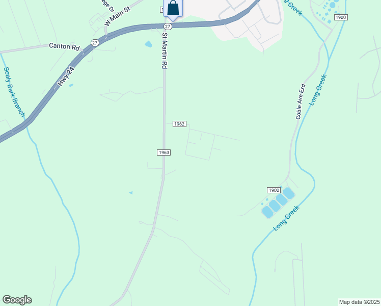 map of restaurants, bars, coffee shops, grocery stores, and more near 26007 Morlin Road in Albemarle