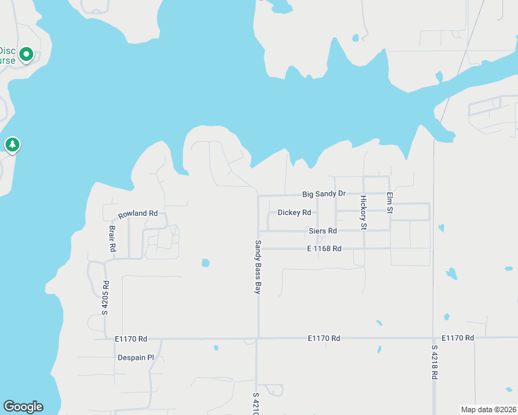 map of restaurants, bars, coffee shops, grocery stores, and more near 712 N4210 Road in Eufaula