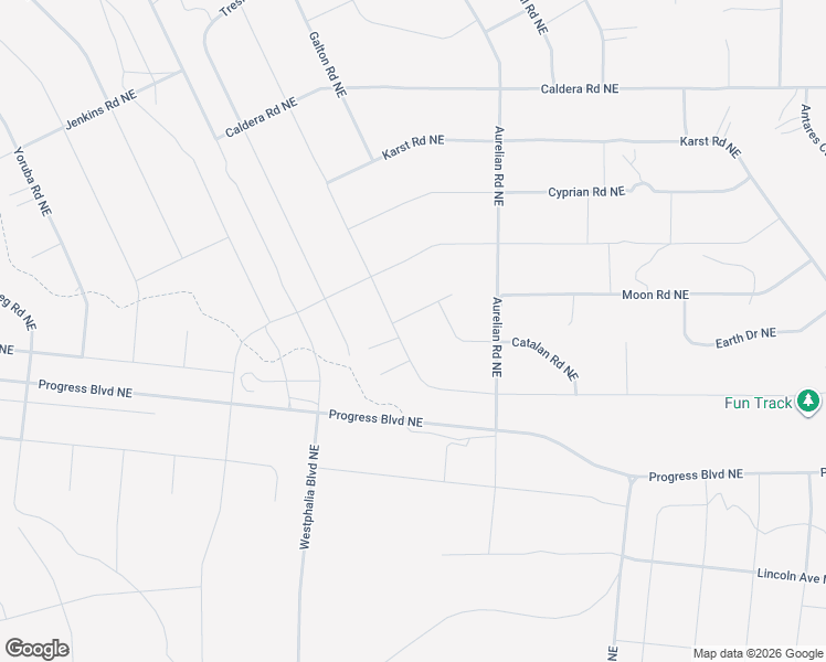map of restaurants, bars, coffee shops, grocery stores, and more near 4021 Hadrian Court Northeast in Rio Rancho