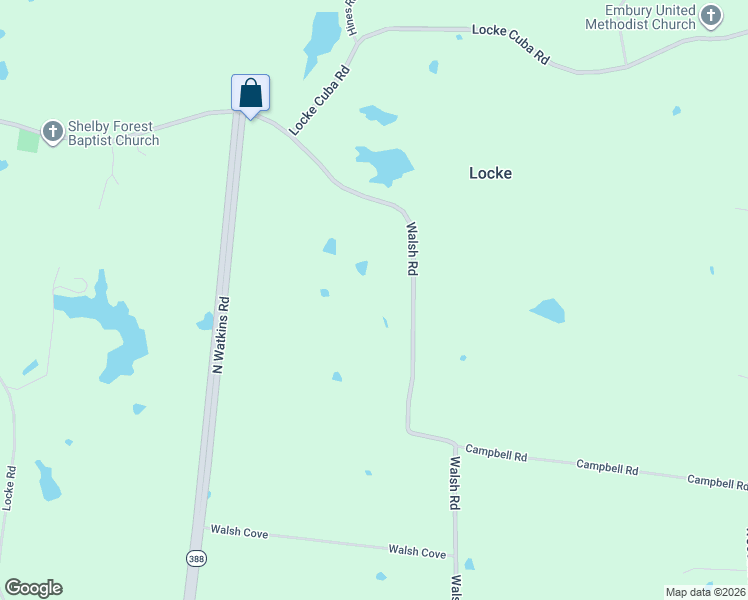 map of restaurants, bars, coffee shops, grocery stores, and more near 7255 Walsh Road in Millington