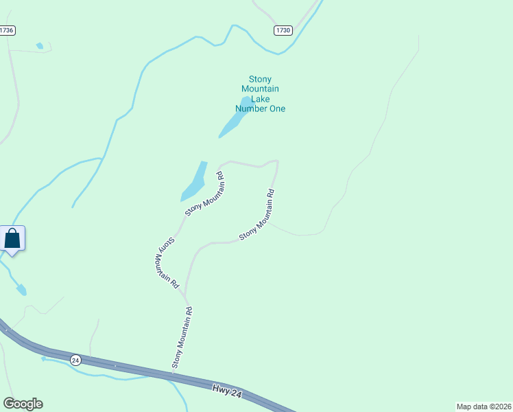 map of restaurants, bars, coffee shops, grocery stores, and more near 25121 Stony Mountain Road in Albemarle