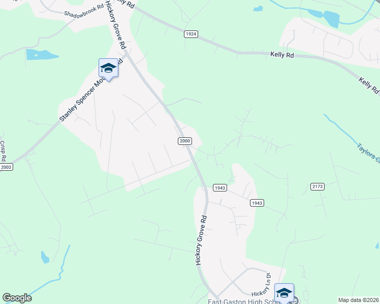 map of restaurants, bars, coffee shops, grocery stores, and more near 105 Smith Clemmer Road in Mount Holly