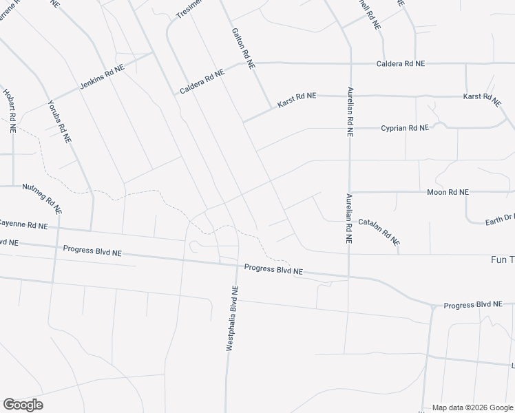 map of restaurants, bars, coffee shops, grocery stores, and more near 4117 Villanelle Road Northeast in Rio Rancho
