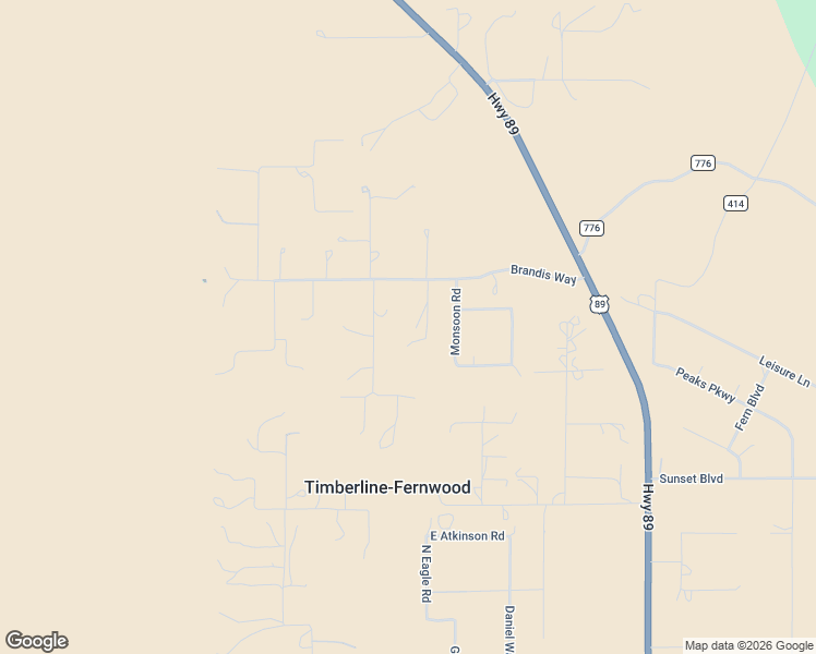 map of restaurants, bars, coffee shops, grocery stores, and more near 12970 Doyle Road in Flagstaff