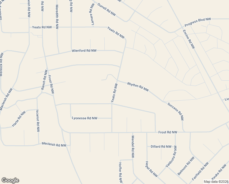 map of restaurants, bars, coffee shops, grocery stores, and more near Yeats Road Northwest in Rio Rancho