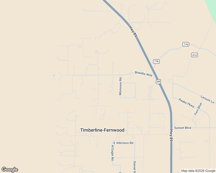 map of restaurants, bars, coffee shops, grocery stores, and more near 12970 Doyle Road in Flagstaff