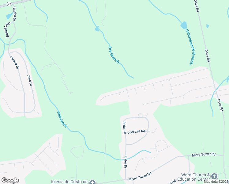 map of restaurants, bars, coffee shops, grocery stores, and more near 796 Kentucky Derby Lane in Lillington