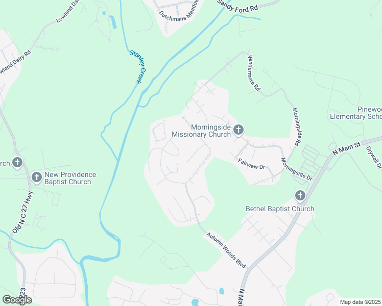 map of restaurants, bars, coffee shops, grocery stores, and more near 116 Ashmore Drive in Mount Holly