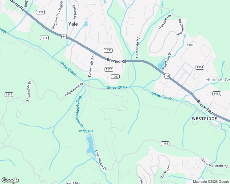 map of restaurants, bars, coffee shops, grocery stores, and more near 54 Landia Drive in Hendersonville