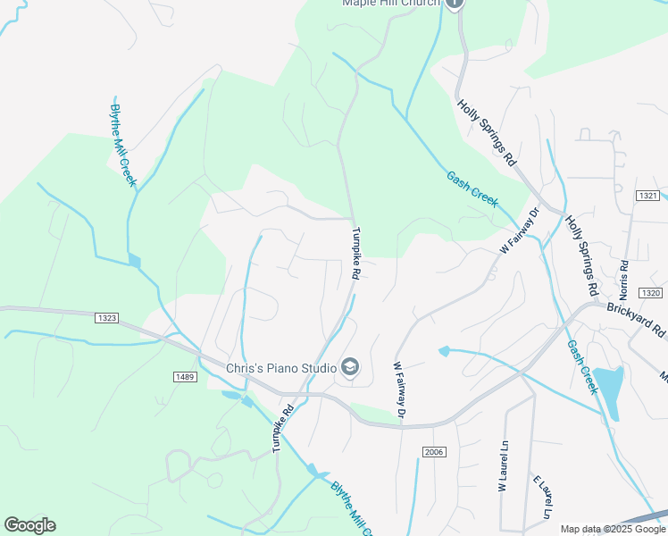 map of restaurants, bars, coffee shops, grocery stores, and more near 208 Sunset Ridge Drive in Etowah