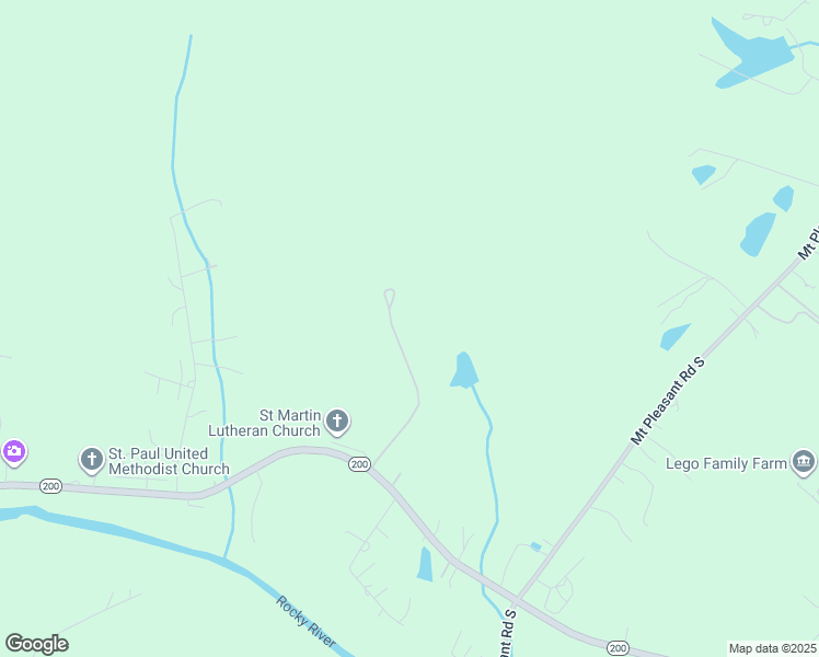 map of restaurants, bars, coffee shops, grocery stores, and more near 5475 North Carolina 200 in Concord