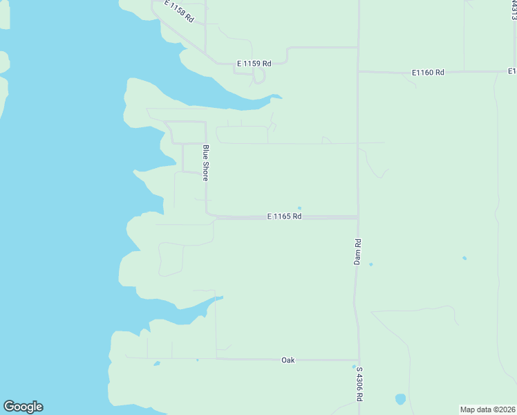 map of restaurants, bars, coffee shops, grocery stores, and more near 11157 Ives Way in Choctaw