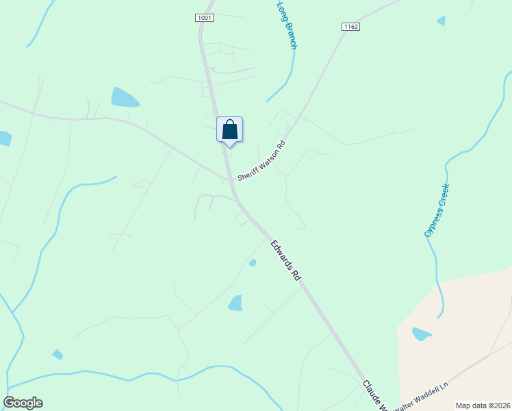 map of restaurants, bars, coffee shops, grocery stores, and more near 6011 Edwards Road in Sanford