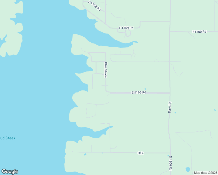 map of restaurants, bars, coffee shops, grocery stores, and more near 116463 South 4299 Road in Porum