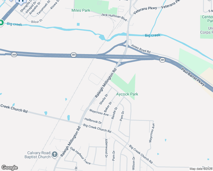 map of restaurants, bars, coffee shops, grocery stores, and more near 4843 Juana Drive in Millington