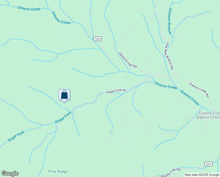 map of restaurants, bars, coffee shops, grocery stores, and more near 362 Sugar Fork Road in Sylva