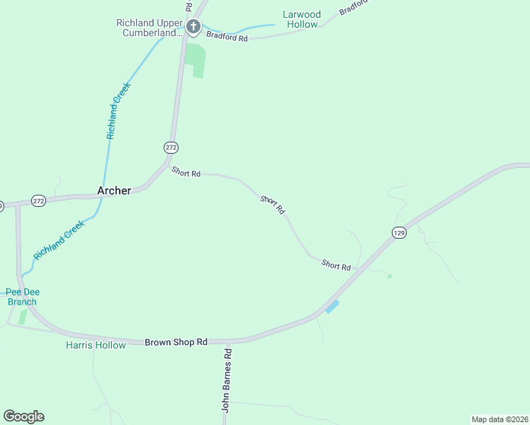 map of restaurants, bars, coffee shops, grocery stores, and more near in Archer