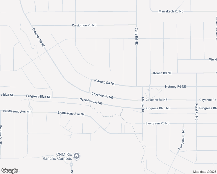 map of restaurants, bars, coffee shops, grocery stores, and more near Arroya De La Baranca in Albuquerque