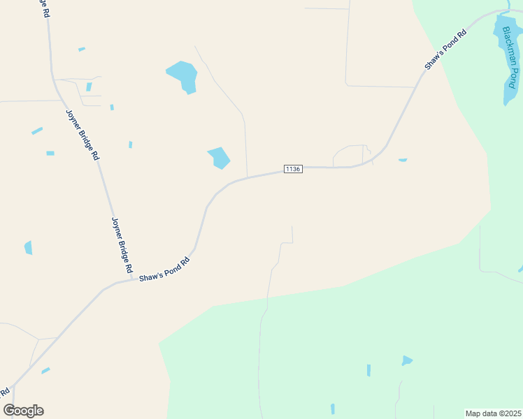 map of restaurants, bars, coffee shops, grocery stores, and more near 1323 Shaw's Pond Road in Four Oaks