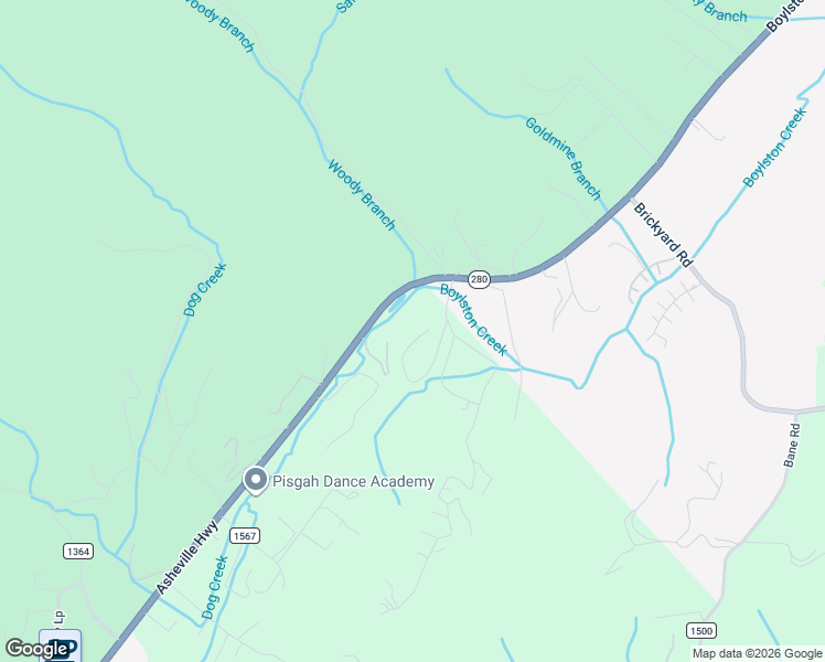 map of restaurants, bars, coffee shops, grocery stores, and more near 292 Gobbler Circle in Horse Shoe