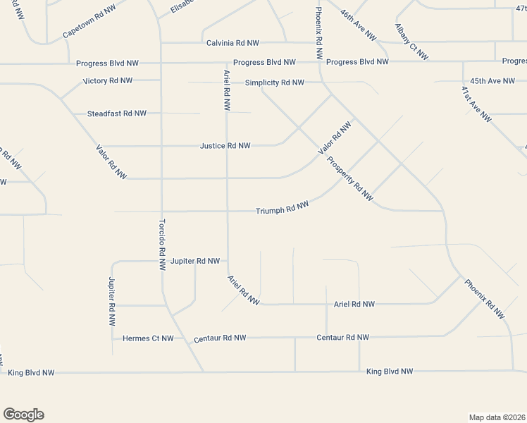 map of restaurants, bars, coffee shops, grocery stores, and more near Triumph Road Northwest in Rio Rancho