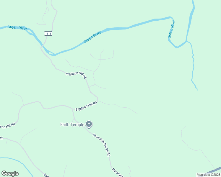 map of restaurants, bars, coffee shops, grocery stores, and more near 85 Geebees Way in Mill Spring