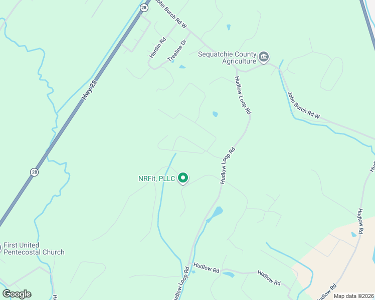 map of restaurants, bars, coffee shops, grocery stores, and more near 118 Hidden Ridge Loop in Dunlap