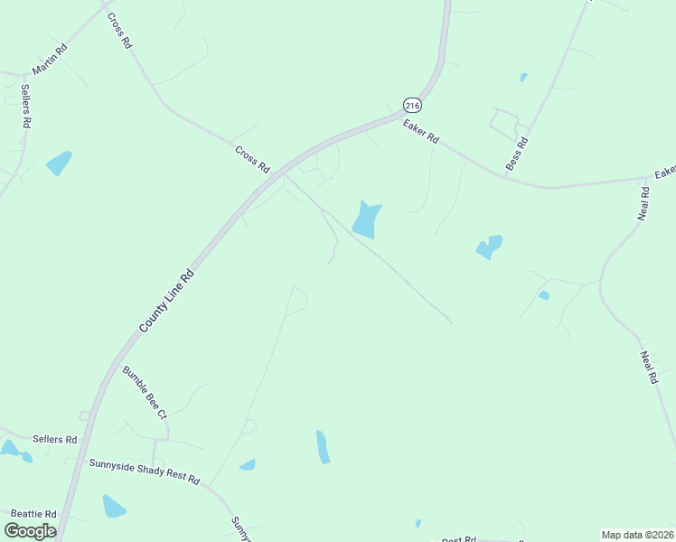 map of restaurants, bars, coffee shops, grocery stores, and more near 2182 County Line Road in Kings Mountain