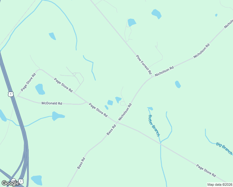 map of restaurants, bars, coffee shops, grocery stores, and more near 4240 Nicholson Road in Cameron