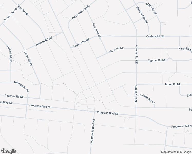 map of restaurants, bars, coffee shops, grocery stores, and more near Tresimene Road Northeast in Rio Rancho