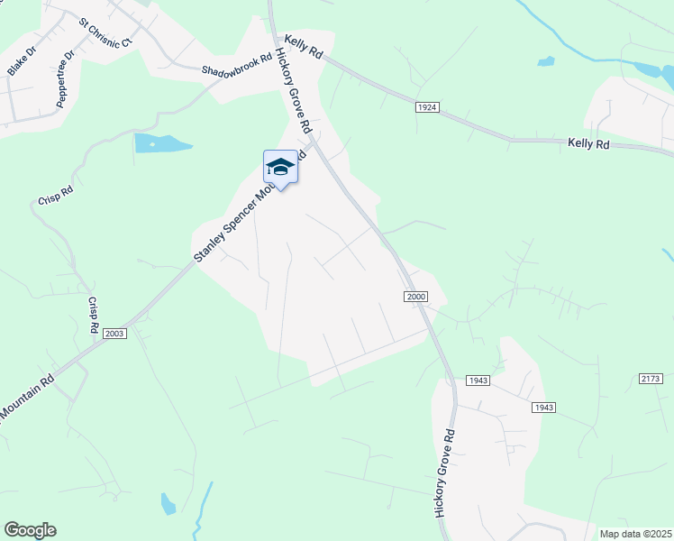 map of restaurants, bars, coffee shops, grocery stores, and more near 708 Lois Lane in Gastonia