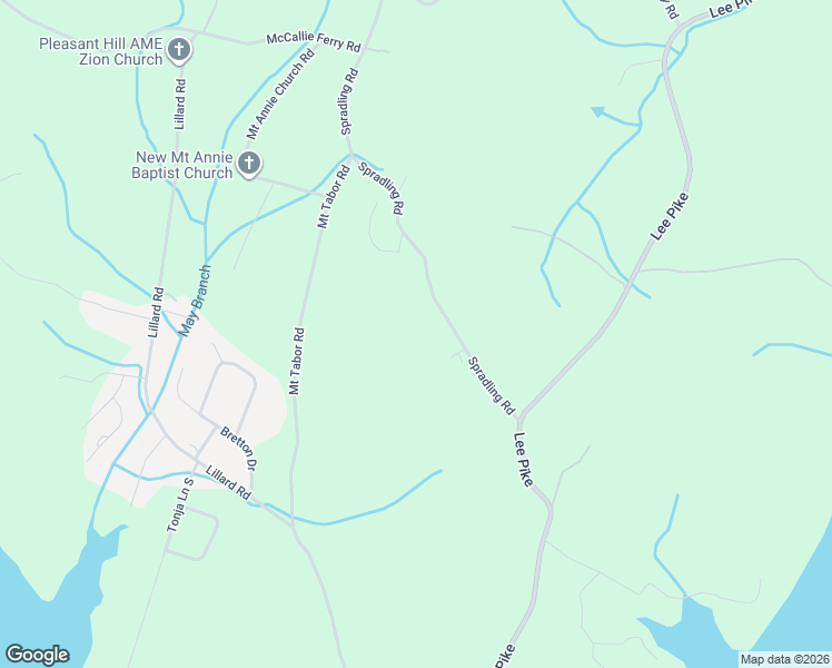 map of restaurants, bars, coffee shops, grocery stores, and more near 1906 Spradling Road in Soddy-Daisy