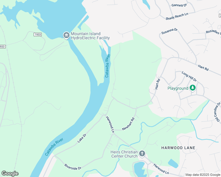 map of restaurants, bars, coffee shops, grocery stores, and more near 11625 Riverhaven Drive in Charlotte