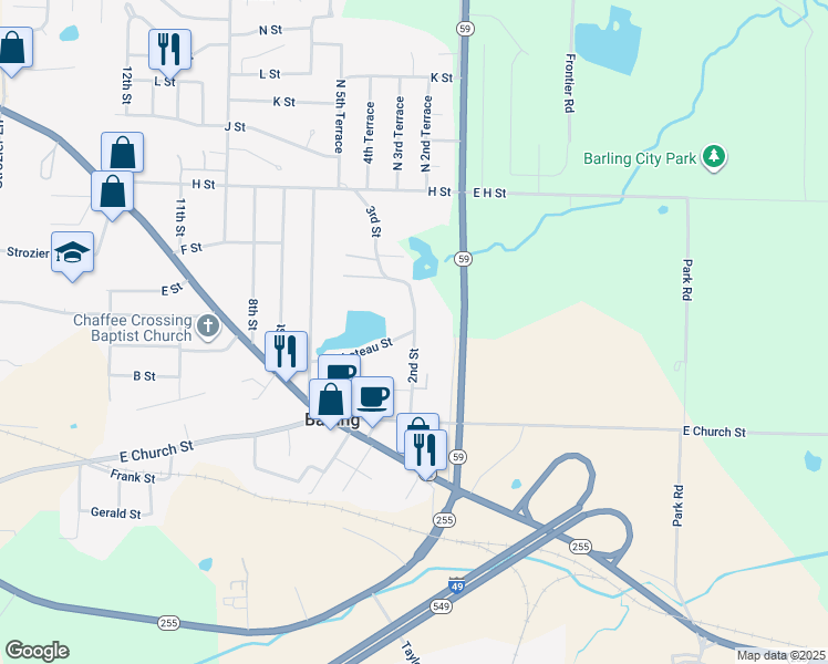 201 Chateau Street, Barling AR Walk Score