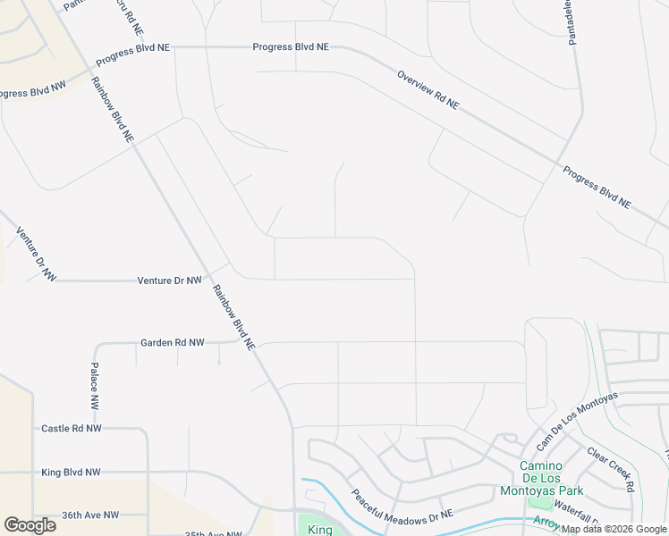 map of restaurants, bars, coffee shops, grocery stores, and more near 442 Rough Court Southeast in Rio Rancho